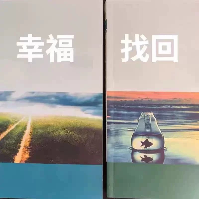 Close to the Theme of Happiness, I Found a Complete Set of Two Books for My Bedroom Bookshelf That Capture the Relationship with You Close to the Theme of Happiness, I Found a Complete Set of Two Books for My Bedroom Bookshelf That Capture the Relationship with You