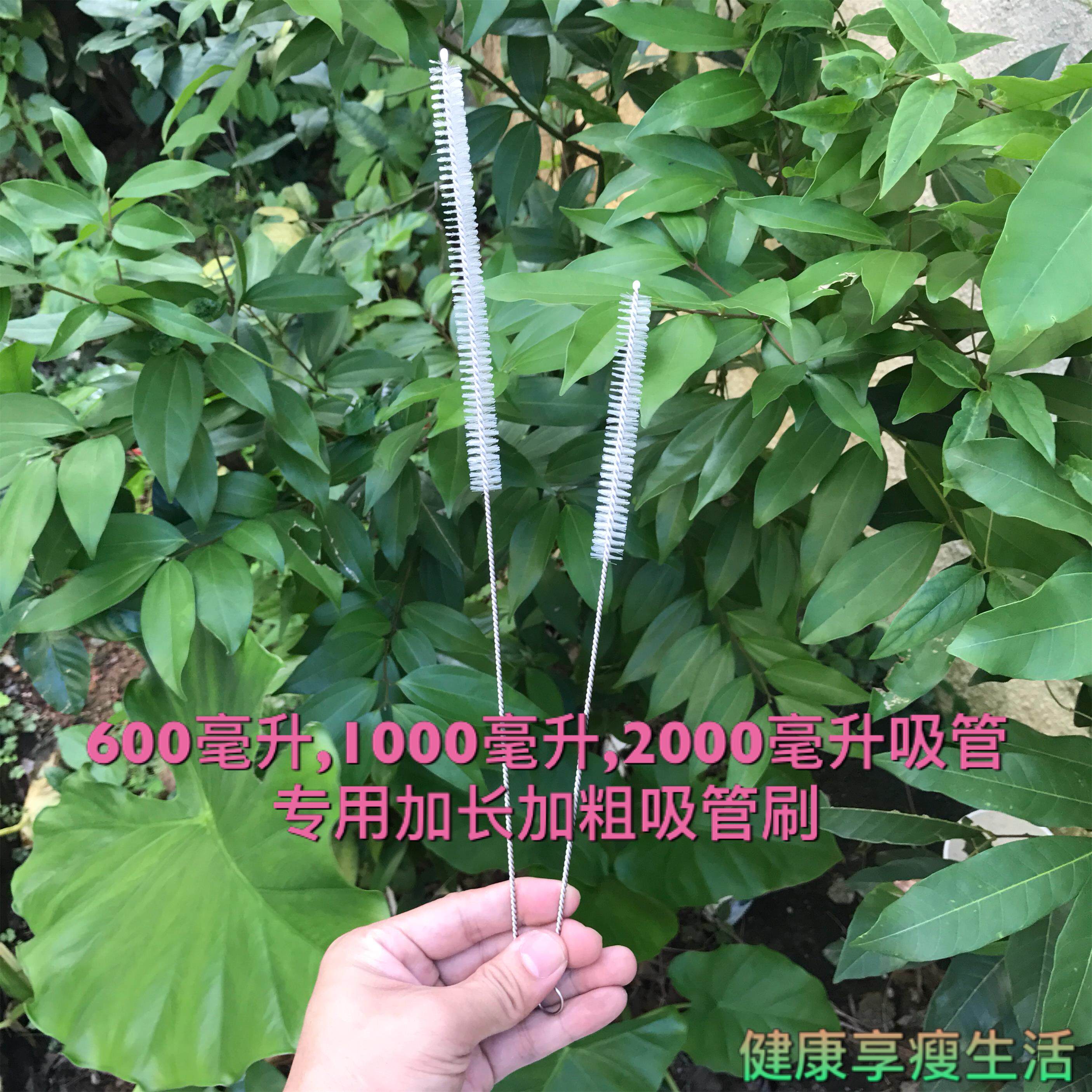 600 1000 2000 ml Straw Brush Space Cup Water Cup Herbalife Sports Kettle Straw Brush