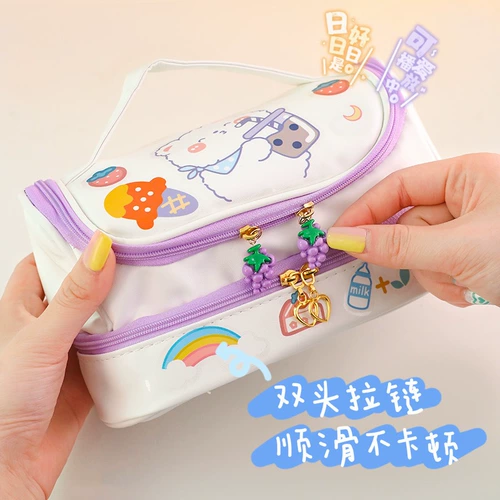 Детская ручка, вместительный и большой милый высококачественный пенал для школьников, популярно в интернете