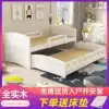 Solid wood drag bed Pull bed Mother bed Drag bed High and low bed with drag bed Push-pull bed Telescopic bed Children's bed Up and down