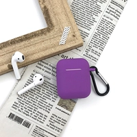 [AirPods1 Generation/2 -е поколение] Purple Case+Hook