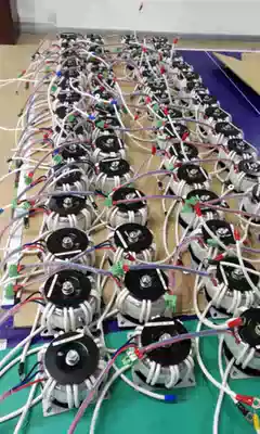 Power customized pure copper isolated toroidal transformer audio 120W power amplifier ring cow custom voltage