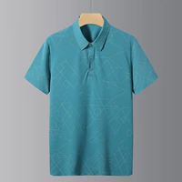 Футболка polo, шелковая летняя тонкая рубашка, коллекция 2021