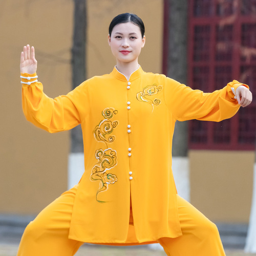 Tai chi clothing chinese kung fu uniforms Women new elegant Tai Chi Clothingquan performance Costume