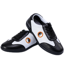 Zhengfenghua 2024 new Tai Chi shoes for women beef tendon bottom martial arts baduanjin practice shoes for men summer mesh shoes breathable