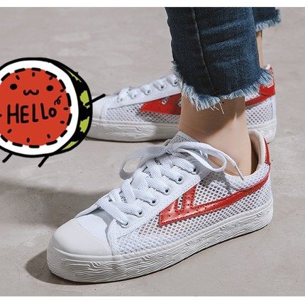 回力女鞋帆布鞋男鞋小白鞋春季2018新款百搭