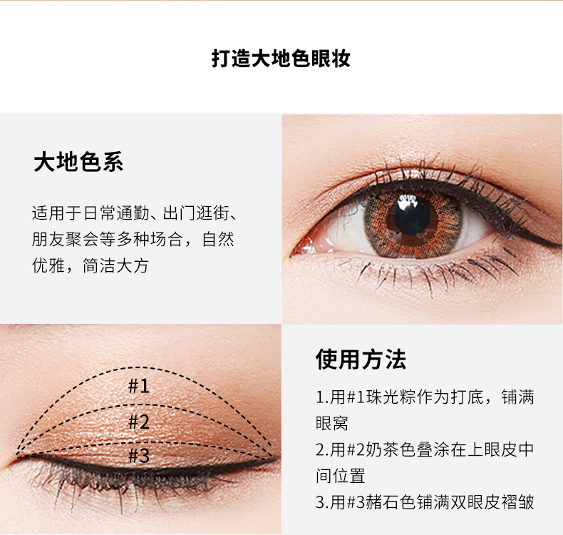 Bộ trang điểm elf của Mỹ thiết lập đầy đủ di động cho người mới bắt đầu đa mục đích phấn mắt nổi bật phấn má hồng - Bộ sưu tập trang điểm phấn mắt anylady