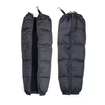 Children's down knee pads super warm electric car rear seat warm leggings windproof and cold-proof women's knee pads winter