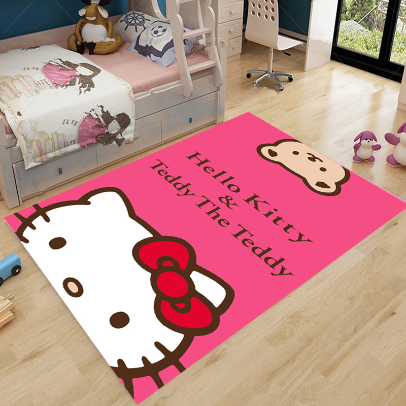 net red early childhood room carpet cartoon living room bedroom full of lovely girl princess room household mattress