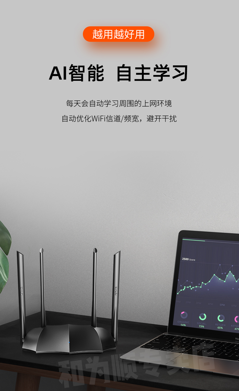 腾达 AC8 5G双频无线路由器 家用穿墙王 图7