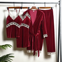 Бордовый комплект, 4 предмета