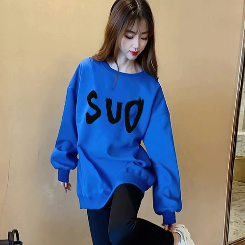 Толстовка, длинная демисезонная куртка, коллекция 2023, оверсайз, средней длины