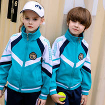 2021新款小学生校服春秋两件套装儿童班服运动幼儿园园服全棉套装
