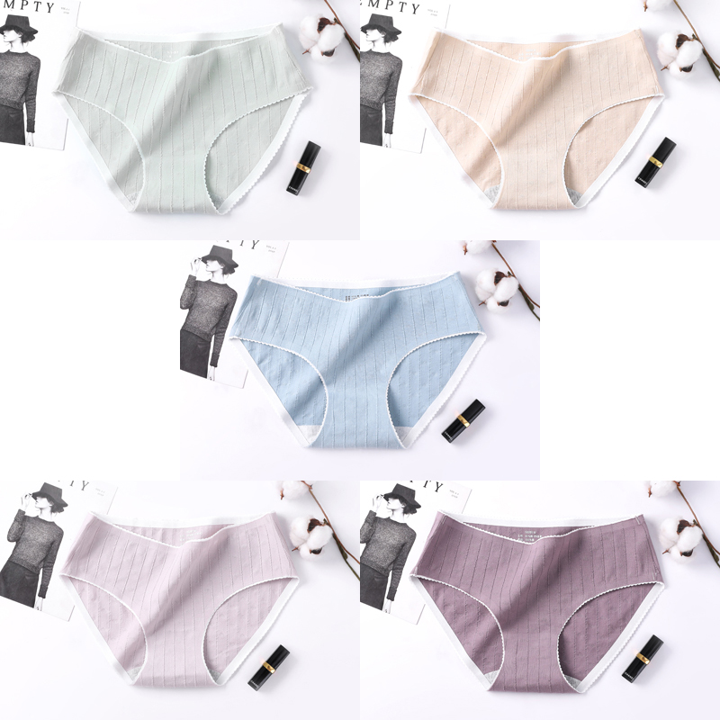 Quần lót phụ nữ bông thấp eo womens quần đáy 100cotton cô gái kháng khuẩn liệu lớn quần đang tam giác đầu.