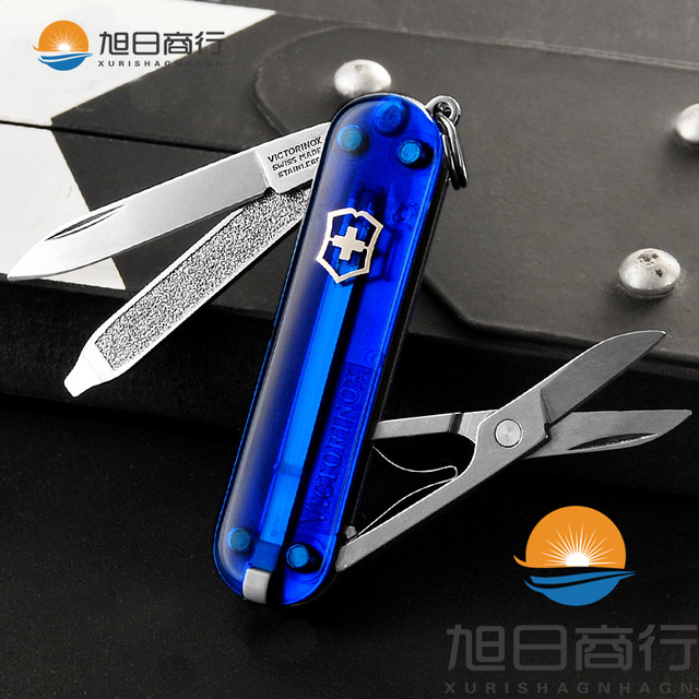 Swiss Army Knife 0.6223 Model 58mm Multifunctional Folding Fruit Knife ຕົ້ນສະບັບຂອງແທ້