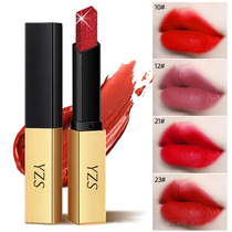 YZS Net red lipstick sample counter big brand 21 retro small gold bar 23 tomato lipstick trial sample