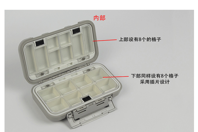 Móc hộp mới hộp đường lớn phụ kiện chống thấm nước hộp ngư cụ thiết bị câu cá cung cấp phụ kiện đường câu cá hộp cước câu cá siêu bền