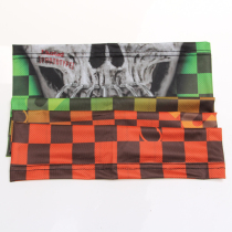 Mustad Mustad fishing sunscreen Ice Silk Magic quick-drying headscarf sunscreen full face mask riding bib man