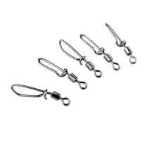 Strong metal connection swivel fishing pin quick connector stainless steel with rotating ring road pin