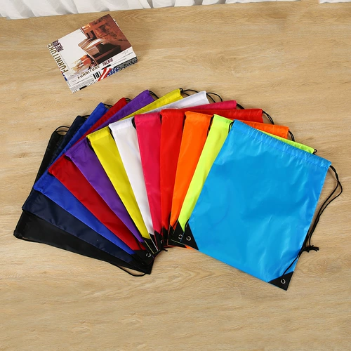 Мешочек, нейлоновый рюкзак, система хранения, из полиэстера, ткань оксфорд, делается под заказ, на шнурках