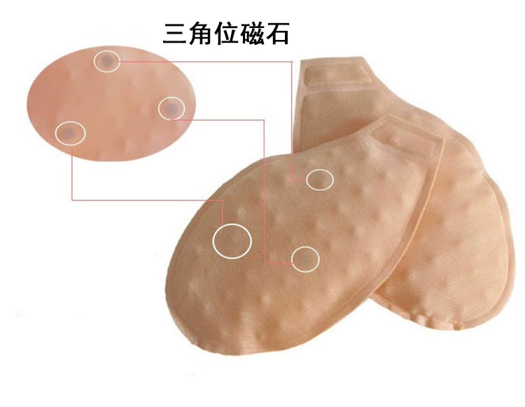 Mềm hạt massage trị liệu từ đồ lót dầu pad dày áo ngực chèn vú tăng ngực pad túi nước nhỏ áo ngực