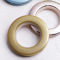 Curtain accessories curtain ring punched ring nano ring curtain buckle silencer wheel roman ring 73 bright edge