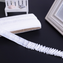 Curtain window width 2 5cm small drawing narrow cloth belt second line drawing belt curtain accessories single hook S hook cloth belt