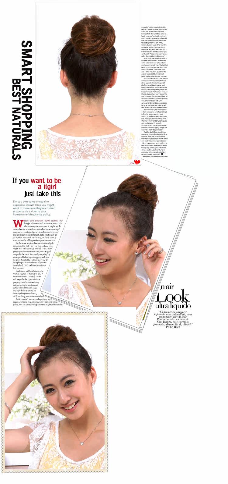 Extension cheveux - Chignon - Ref 247854 Image 27