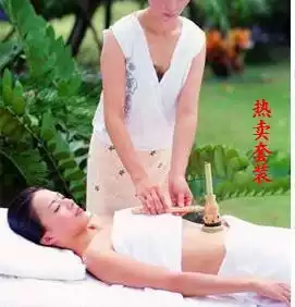 Aromatherapy moxibustion navel therapy Warm moxibustion stove belly button moxibustion box moxibustion set navel moxibustion device