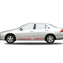 Specially used for the seventh-generation Accord car body door side stickers with personalized decorative strips and stickers