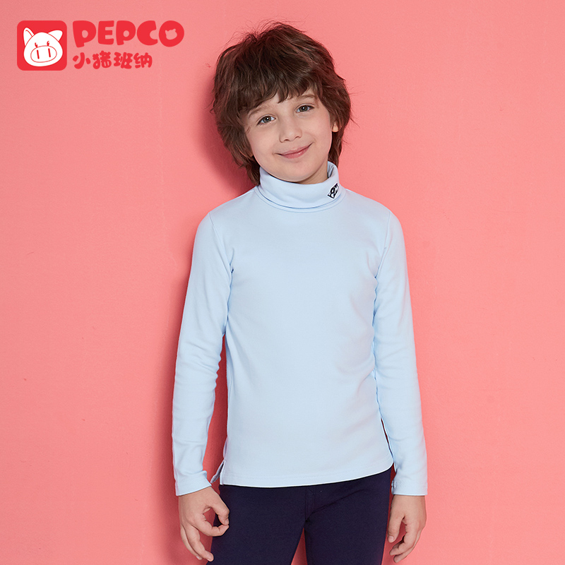 Pigba Benner cậu bé dài tay áo thun đáy-out mùa thu / mùa đông mô hình cậu bé lớn t-shirt bé quần áo mùa thu thủy triều