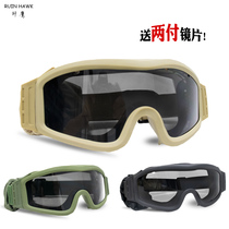 ESS goggles desert windproof fogproof and sandproof cs tactical paintball glasses locust goggles