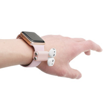 Wireless Bluetooth Headset Silicone Cover for AirPods Watch Fixed Headset Silicone Storage Cover iWatch