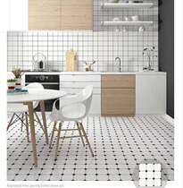 300 300 non-slip kitchen and bathroom small floor tile glazed tiles New promotional sale toilet tiles