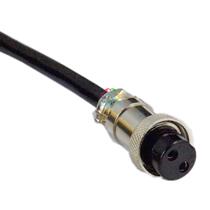 Two-core aviation plug argon arc welding machine air plasma cutting machine QQ150 welding gun control wire plug with wire