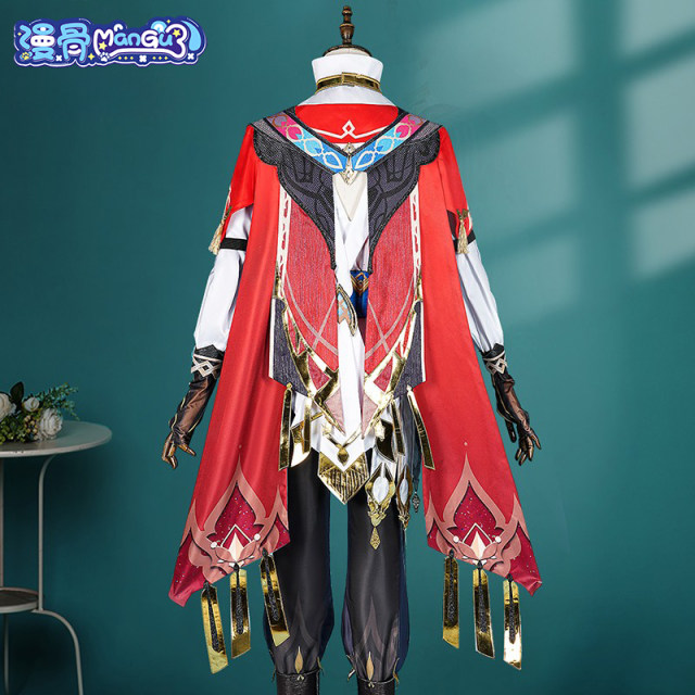 Mangu original god Kavi cos suit Xumi architectural designer game anime costume ຊາຍເຕັມຊຸດ c