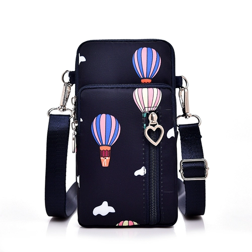 Сумка через плечо, ткань, небольшая сумка, кошелек, барсетка, ручка, мобильный телефон