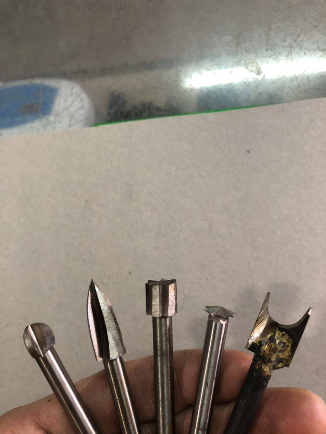 Electric woodworking carving knife set wood carving root carving nuclear carving tool repair polishing hollow drill milling tool full set