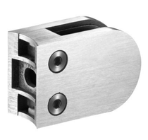 Stainless steel fish mouth clip Cast glass clip