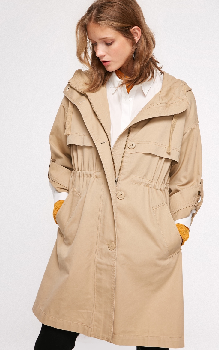 Trench pour femme ONLY en Coton - Ref 3225668 Image 38