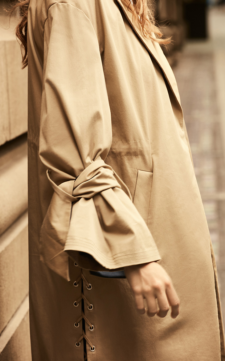 Trench pour femme ONLY en Coton - Ref 3228100 Image 30