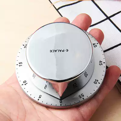 Stainless steel timer kitchen with magnet mechanical timer with scale student countdown home reminder