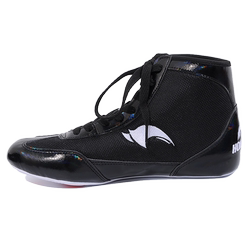 Children's Boxing Shoes, Men's Martial Arts Fighting Comprehensive Training Sanda Tendon-Soled Wrestling Shoes, Rubber Shoes for Children's Competitions, Unisex