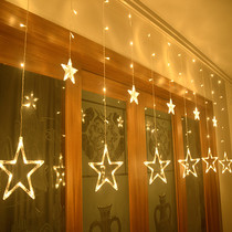 led star lights small lights flashing lights starry lights starry lights romantic bedroom decoration girls room layout Net red light