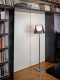Italian Minimalist Shelf Floor Lamp Designer Creative French Light Luxury Living Room Study Bedroom Bookshelf Standing Lamp