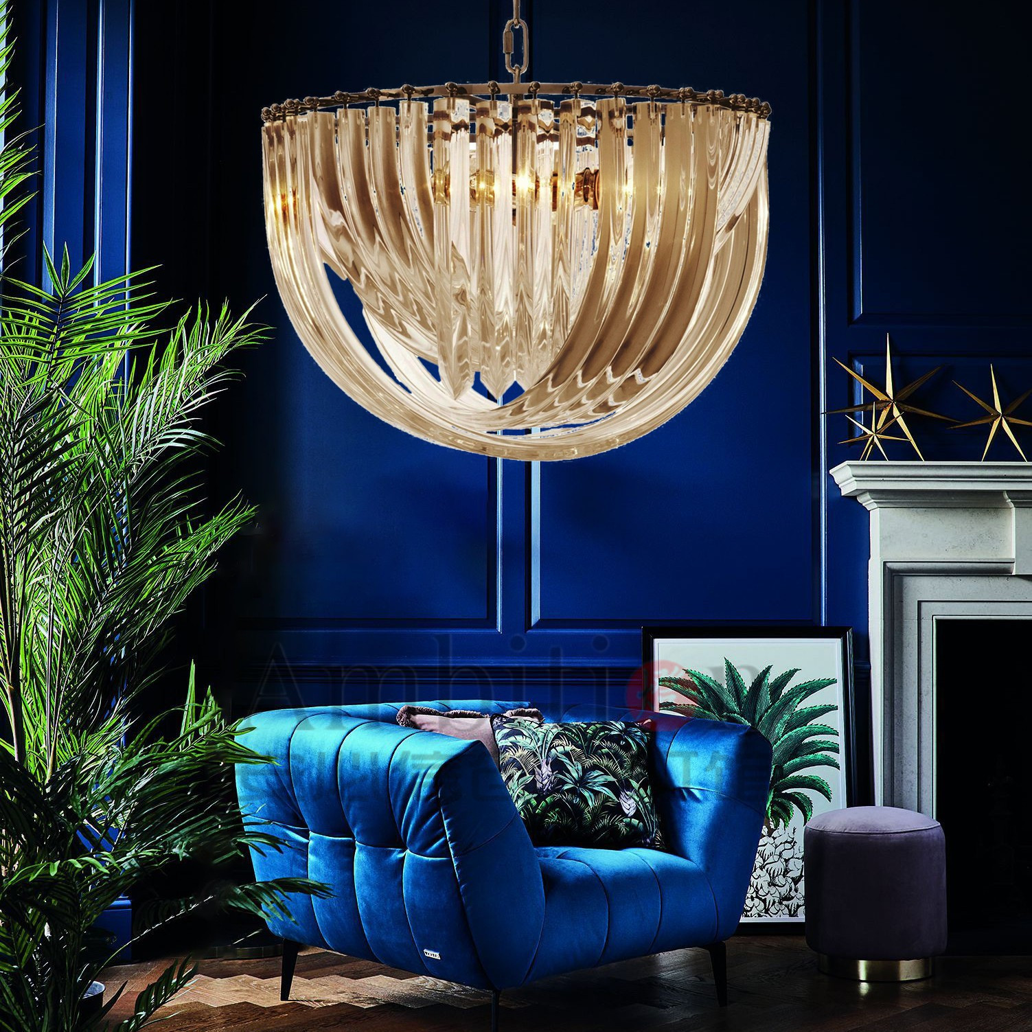 Postmodern light extravaganza Living room chandeliers Creative U Crystal Luxury Nordic Bedroom Light Dining Room Villa Designer Lights