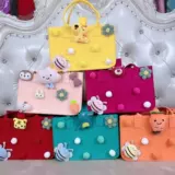 Барсетка, мультяшная льняная сумка, кукла для матери и ребенка, новая коллекция