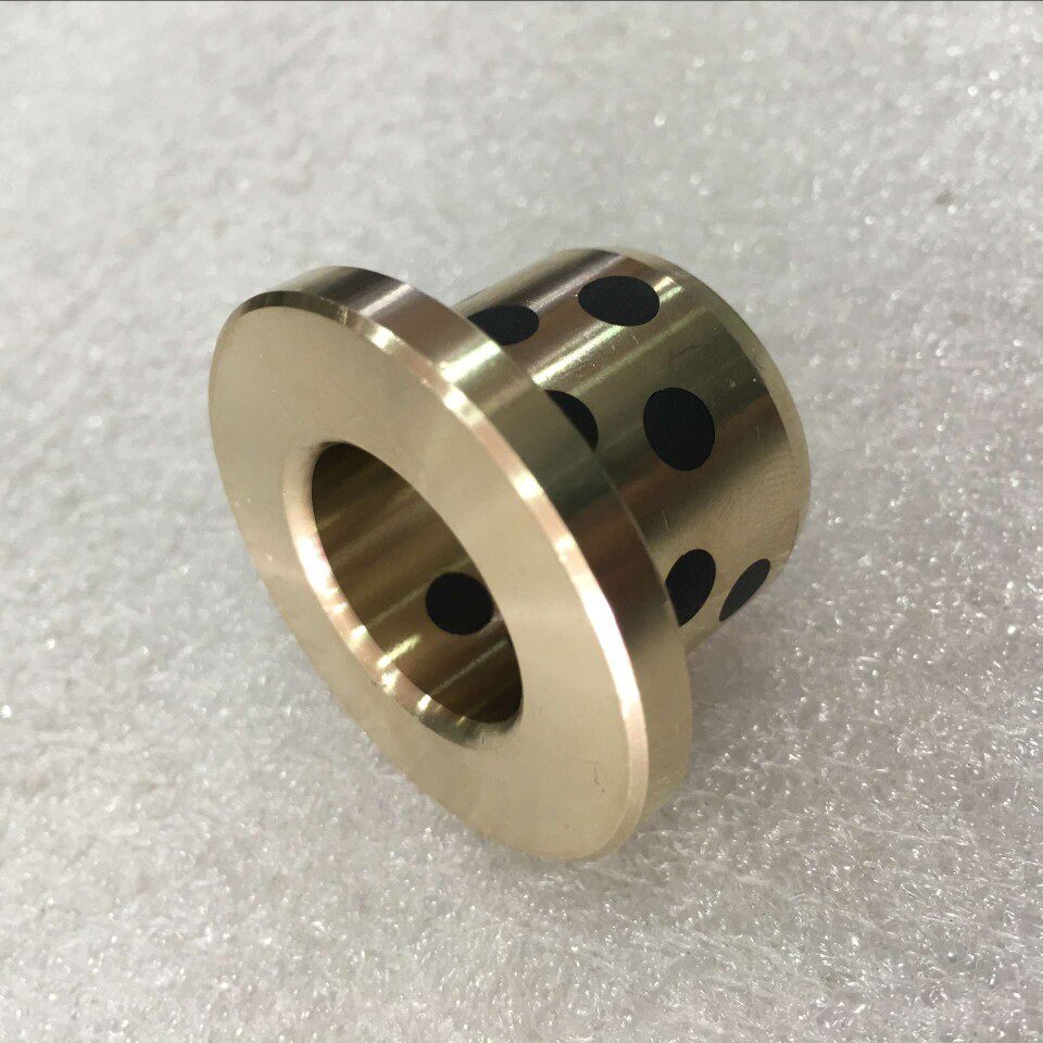 Oil-free bushing thin-walled shoulder type OFN02-d12 d13 d15-L10 12 15 20 25 30