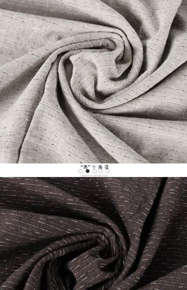 [Vải xoài] chiều rộng 140cm 152 sọc mịn nhuộm vải đầu tiên handmade vải cotton DIY 1/4 mét vải cotton poly