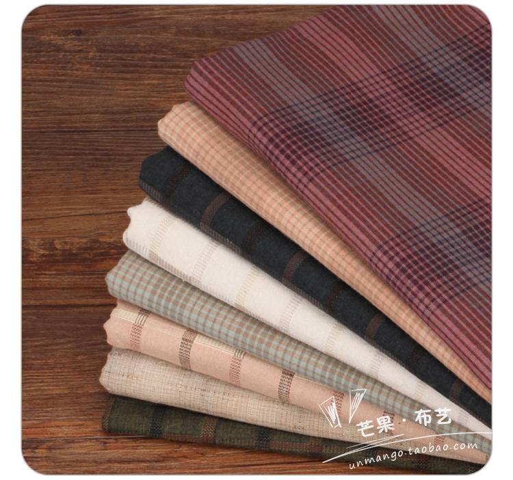140cm chiều rộng trong bảy handmade cổ điển túi vải nhuộm đầu tiên DIY 1/4 mét vải thun borip